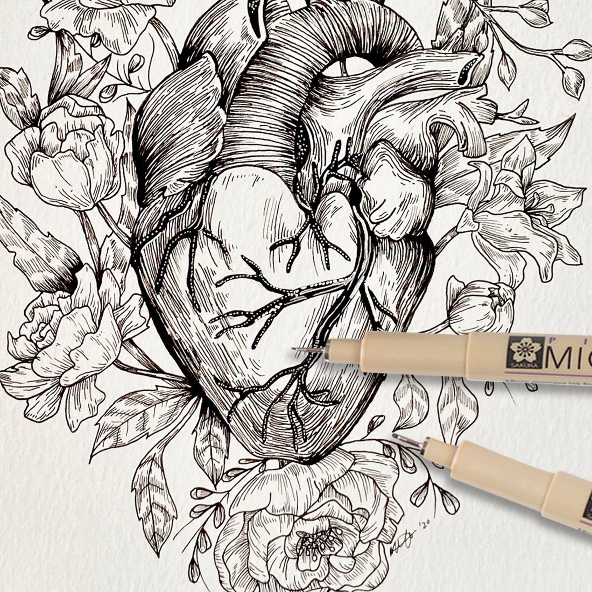 6 Packs: 6 ct. (36 total) Pigma® Micron™ Black Fine Line Pen Set